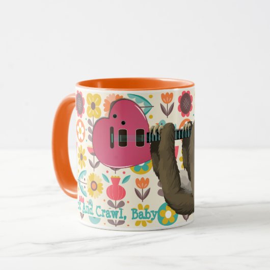 Rock and Crawl, Baby-Tasse Tasse (Vorderseite Links)