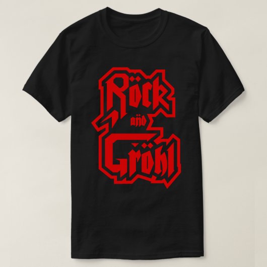 Rock and GROHL T-Shirt (Design vorne)