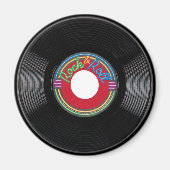 Rock and Roll 45 rpm Record Magnet (Vorne)