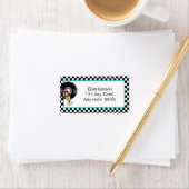 Rock and Roll Adressaufkleber (Insitu)