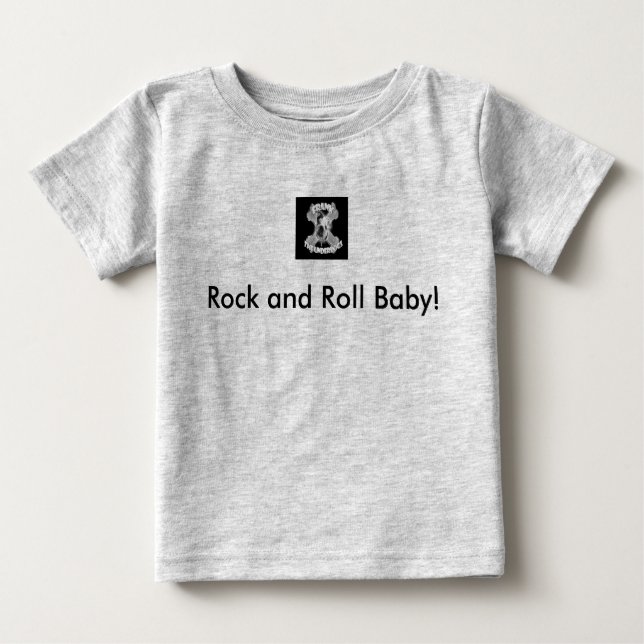 Rock and Roll Baby Baby T-shirt (Vorderseite)