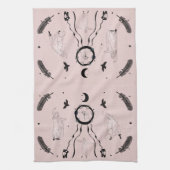 Rock and Roll Ballerina II Geschirrtuch (Vertikal)