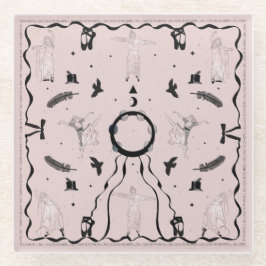 Rock and Roll Ballerina II Glasuntersetzer