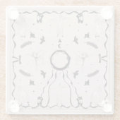 Rock and Roll Ballerina II Glasuntersetzer (Rückseite)