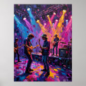 Rock and Roll Band Poster (Vorne)