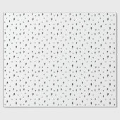 Rock and Roll Birthday Geschenkpapier (Flach)