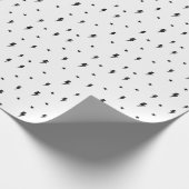 Rock and Roll Birthday Geschenkpapier (Ecke)