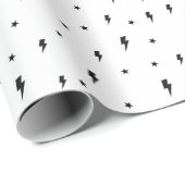 Rock and Roll Birthday Geschenkpapier (Rolleneckpunkt)