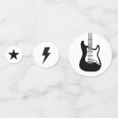 Rock and Roll Birthday Party Konfetti (Vorderseiten)