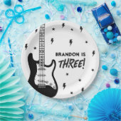 Rock and Roll Birthday Party Pappteller (Party)