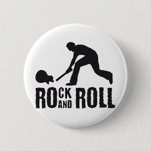 rock and roll button
