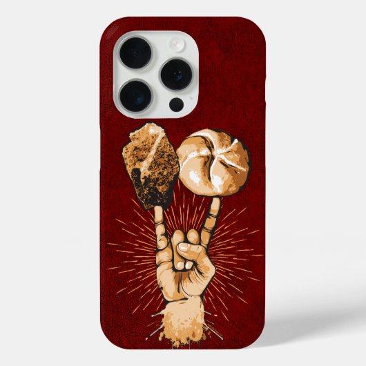 Rock and Roll Case-Mate iPhone Hülle (Rückseite)