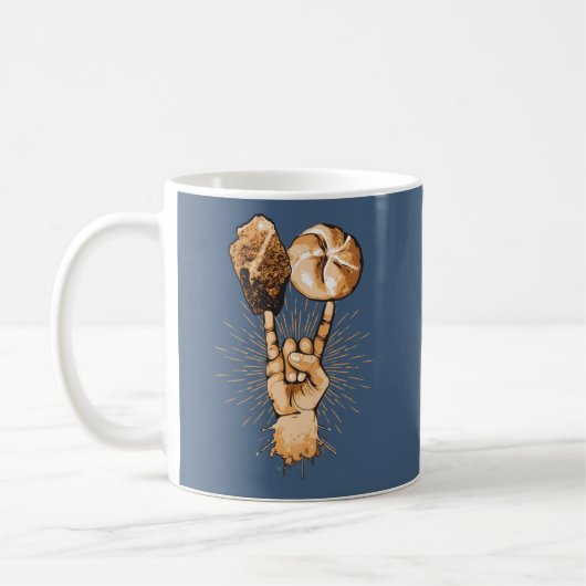 Rock and Roll Coffee Tasse (Links)