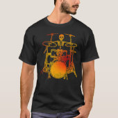Rock and Roll Drummer 2 T-Shirt (Vorderseite)