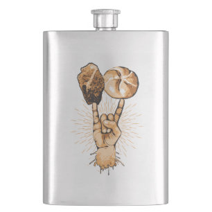 Rock and Roll Flask Flachmann