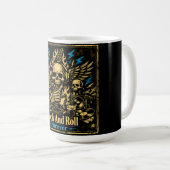 Rock And Roll Forever – Ewiger Musikstolz Kaffeetasse (VorderseiteRechts)