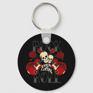 Rock and Roll Forever Keychain Schlüsselanhänger