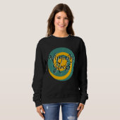 Rock and Roll Funny Virginity Practice Sweatshirt (Vorne ganz)
