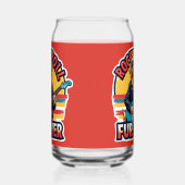 Rock and Roll Fur Ever Golden Retriever Dog Dosenglas (Rechts)