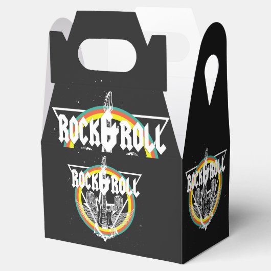 Rock and Roll Fvor Box Geschenkschachtel (Geöffnet)