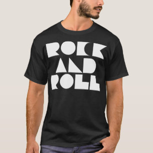 Rock and Roll geometrisch T-Shirt