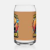 Rock and Roll German Shepherd Retro Sunset Art Dosenglas (Links)