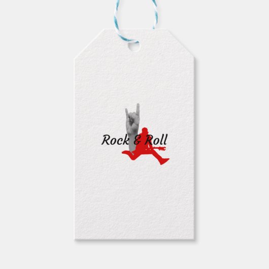 Rock And Roll Geschenkanhänger (Vorderseite)