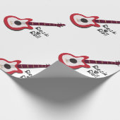 Rock and Roll Geschenkpapier (Ecke)