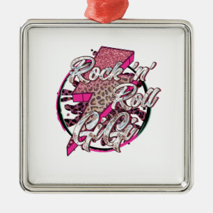 Rock and Roll Gigi Ornament Aus Metall