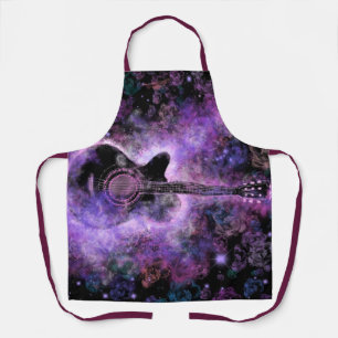 Rock and Roll Gitarre Schürze