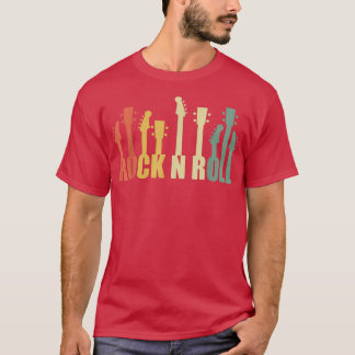 Rock and Roll Gitarren Akustikgitarren Musiker Ro T-Shirt