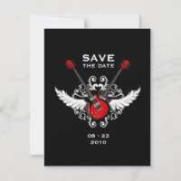 Rock and Roll Gitarren Save the Date