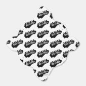 Rock and Roll Gitarrenmuster - Ausnehmen der Gefäl Geschenkschachtel (Ungefaltet)