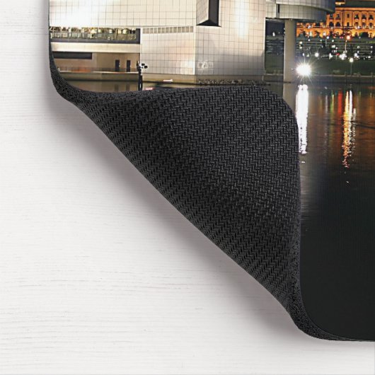 Rock and Roll Hall of Fame Cleveland Ohio Mousepad (Ecke)