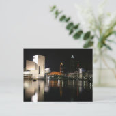 Rock and Roll Hall of Fame Cleveland Ohio Postkarte (Stehend Vorderseite)