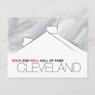 Rock and Roll Hall of Fame Cleveland Postcard Postkarte