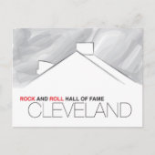 Rock and Roll Hall of Fame Cleveland Postcard Postkarte (Vorderseite)