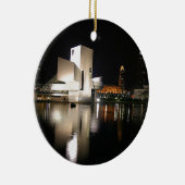 Rock and Roll Hall of Fame & Museum, Cleveland OH Keramik Ornament (Rechts)