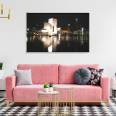 Rock and Roll Hall of Fame & Museum, Cleveland OH Leinwanddruck (Insitu (Wohnzimmer))