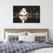 Rock and Roll Hall of Fame & Museum, Cleveland OH Leinwanddruck (Insitu (Schlafzimmer))