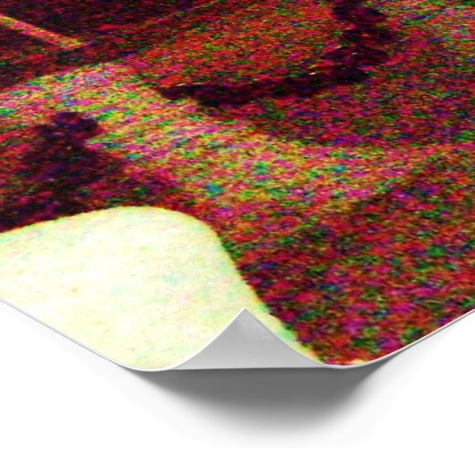 ROCK AND ROLL HALL OF FAME poster (Ecke)