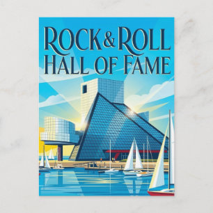 Rock and Roll Hall Postkarte