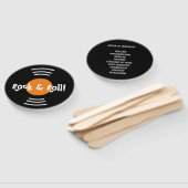 Rock and Roll Hochzeitsfeierprogramm für Rock und  Fächer (Non-assembled)