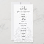 Rock-and-Roll-Hochzeitsprogramm (Rückseite)