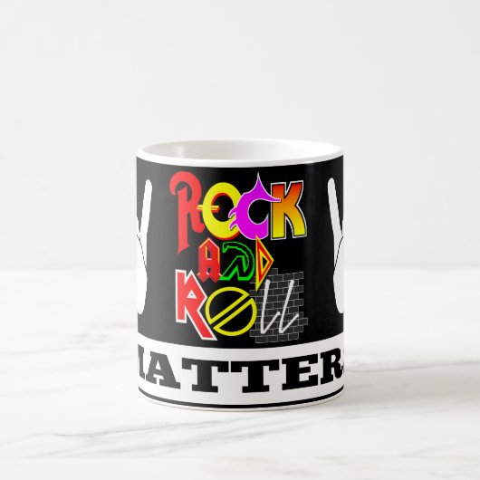 Rock-and-Roll ist Tasse von Bedeutung (Mittel)