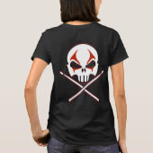 Rock and Roll Jacket Heavy Metal Jacket Frauen T-Shirt (Rückseite)