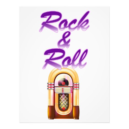 Rock and Roll Jukebox Fotodruck (Vorne)