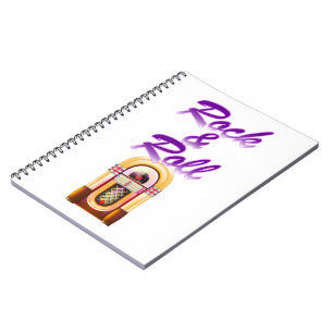 Rock and Roll Jukebox Notizblock