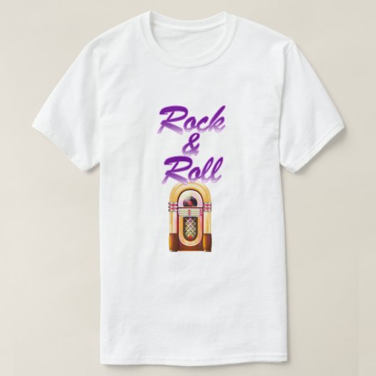 Rock and Roll Jukebox T-Shirt (Design vorne)