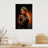 Rock and roll kid poster (Küche)